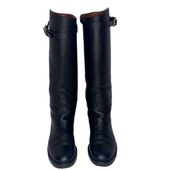 VALENTINO GENUINE LEATHER BOOTS SHOES MADE IN ITALY WO'S EU 35.5 - Picture 4 of 13